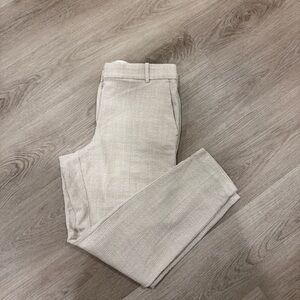 Women’s Beige Checkered Pants